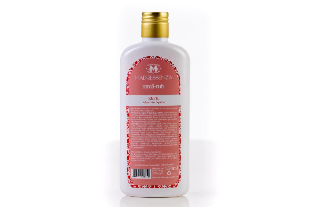 Refil sabonete Líquido Romã-Rubi - 250ml