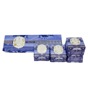 Estojo de Sabonetes Flores Brancas - 4un. 115g cada