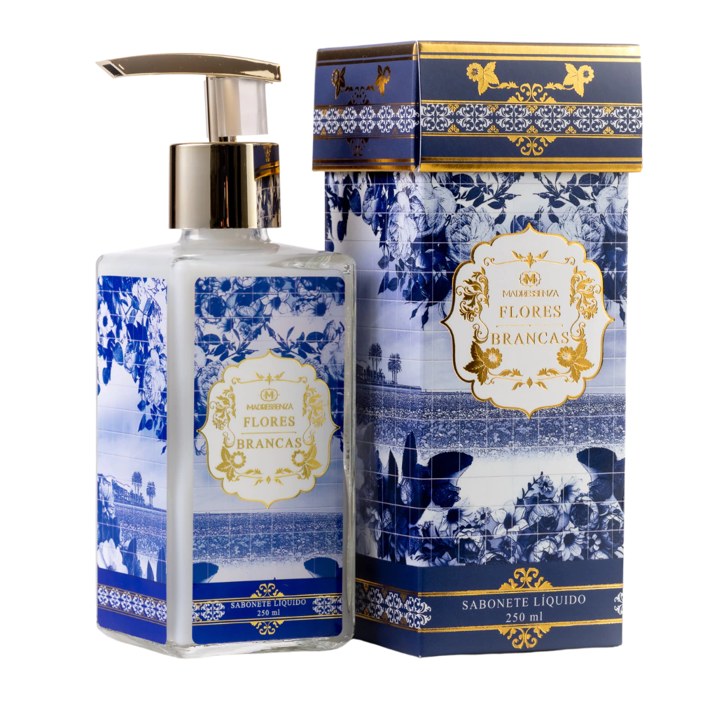 Sabonete Líquido Flores Brancas - 250ml