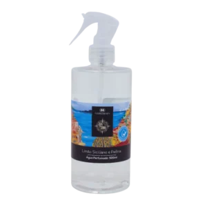 Água Perfumada Limão Siciliano e Peônia com Óleo Essencial - 500ml